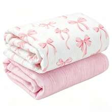 Baby Muslin Swaddle Blankets, Neutral Burp Cloths, Multi-Use Blanket For Burp Cloths, Bibs, Cuddling, Play Time, And Car Seat Cover, Baby Essentials - Multicolor - View 16
