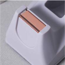 1pc Desktop Tape Dispenser + 6pcs Tapes, Skin-Like Texture, With Weighted Non-Slip Base, Suitable For Office, Crafting, Art Projects, Home Scrapbooking, School, Gift Wrapping And Parcel Delivery - Sets - View 4