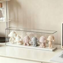 1pc Transparent Acrylic Storage Box, Suitable For Organizing And Displaying Figurines, Decorations, Miniature Models, Collectibles And Model Kits, Ideal Choice For Home Storage And Display - Multicolor - View 5