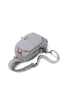 2026 Men's Fashion Chest Bag, Lightweight Outdoor Crossbody Shoulder Bag, Multi-Functional Bag - Grey - View 2