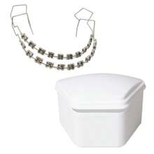 2pcs/Set Colorful Rhinestone Clip-On Tooth Jewelry, Dental Shiny Accessories, Crystal Tooth Decor, Sparkling Tooth Charms, Suitable For Party, Festival, Concert And Cosplay - Multicolor - View 5