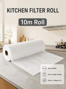 5m Kitchen Range Hood Filter Paper Grease Filtration Mesh Non-Woven Fabric Dust Cover, Suitable For High Temperature Environments - Multicolor - View 10