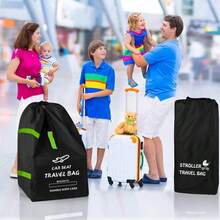 Baby Stroller Travel Bag, Stroller Check-In Bag, Umbrella Stroller Storage Bag, Car Seat Storage Bag, Car Seat Travel Bag, Boarding Bag - Black Car Seat Organizer Bag - View 3
