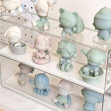 1pc Transparent Acrylic Storage Box, Suitable For Organizing And Displaying Figurines, Decorations, Miniature Models, Collectibles And Model Kits, Ideal Choice For Home Storage And Display - Multicolor - View 4