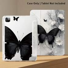 Butterfly, Flower And Other Pattern Painted Effect Tablet Protective Case With Stand, Suitable For Honor 8/9/10/X8/X8A/X9/X8Pro/X9Pro And Other Models/ MatePad Se 11 Inch/MatePad 11 Inch/11.5 Inch, MatePad Pro Apple 10th/11th Gen 2025 (A16), Galaxy Tab A7/A9 And Other Popular Models - Style 22 - View 6