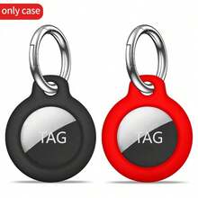 HUSQIER 2pcs AirTag Protective Case - AirTag Protective Case With Keychain, AirTag Protective Shell Anti-Scratch Keychain, Accessories For AirTag GPS Item Finder Tracker - Multicolor - View 11