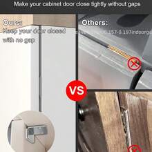 Ultra-Thin Magnetic Door Stopper, Cabinet Door Magnetic Latch, Self-Adhesive Closing Hardware, Suitable For Wardrobe, Cabinet, Drawer, Cabinet Magnet Replacement Part, Cabinet Door Reinforcement Accessory - Multiple Styles - View 8