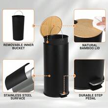 Trash Cans - Black - View 4