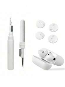 2-In-1 Cleaning Kit: Earbud Cleaning Brush With Phone Case Brush Head Compatible With Iphone 13 Pro Earphones - A - View 2