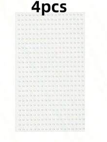 1/2/4/6/10/20pcs 2mm Pearl Face Rhinestone Stickers Hair Accessories Eyebrow Stickers Diamond Stickers - White - View 10