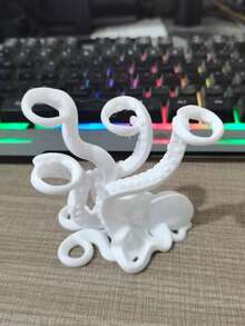 1pc Octopus Shaped Bathroom Storage Rack, Countertop Organizer, Makeup Brush Holder, Octopus Toothbrush Holder, Storage Decor, Also Suitable For Pens/Digital Products/Kitchen Supplies, Bathroom Essential - Multicolor - View 10