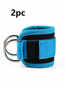 Adjustable D-Ring Ankle Strap With Support Function - Breathable Ankle Support, Suitable For Leg Training, Glute Kickbacks, Leg Extensions, Hip And Lower Body Exercises, Fitness Training, Gym Workouts, Home Workouts And More; Premium Sports And Fitness Accessory. - Multicolor - View 14