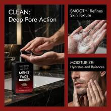 East Moon® Men's Oil Control Scrub – 100mL/3.38 Fl Oz Exfoliating Face Scrub Deep Cleansing, Refreshing Hydration & Shine Control, Travel-Friendly Grooming Graduation & Wedding Season - Oil-control Scrub - View 9