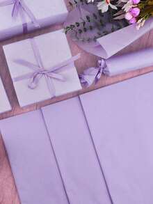 Juego de 100 hojas de papel de seda morado, papel para manualidades festivas, suministros para envolver regalos DIY, decoración para fiestas de cumpleaños y bodas, envolver ramos para el Día de la Madre, Pascua, graduación, Acción de Gracias, Halloween, Navidad, decoración de regalos de otoño - Varios estilos - Ver 3