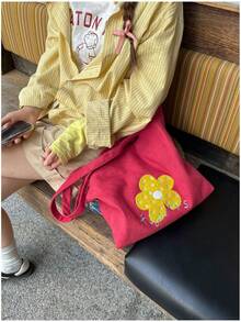 Women Crossbody - Red - View 3