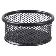 Blue Mesh Paper Clip Holder, Desktop File Organizer, Mesh Bowl Paper Clip Dispenser, Office Accessories Storage Box For Small Parts - Multicolor - View 12