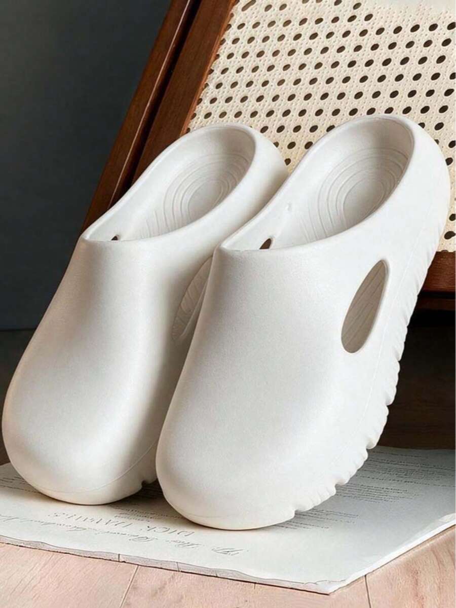 New Casual Versatile EVA Slide Sandals, Thick Sole Wear-Resistant Beach Slippers For Couples, Summer