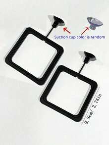 1/2pcs Automatic Fish Feeder Dispenser - No Battery Needed For Betta And Other Fish Aquarium (Random Color Suction Cup) - Multicolor - View 13