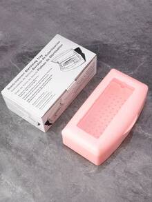 1pc Nail Tool Disinfection Box, Plastic Disinfection Tray, Plastic Cleaning Disinfection Box Storage Organizer, Suitable For Nails, Tweezers, Eyelash Extensions, Hair Salon, Spa Center And Nail Clippers And Other Tools. - Multicolor - View 9