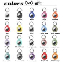 HUSQIER 2pcs AirTag Protective Case - AirTag Protective Case With Keychain, AirTag Protective Shell Anti-Scratch Keychain, Accessories For AirTag GPS Item Finder Tracker - Multicolor - View 10
