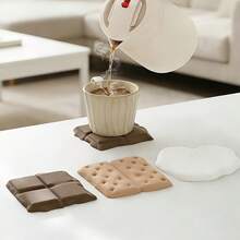 1pc Minimalist Cute Shape Silicone Heat Resistant Coaster Cup Mat Table Mat Plate Mat Pot Mat Dining Table Anti-Scald Anti-Slip Heat Resistant Mat - 1 Pack - View 4