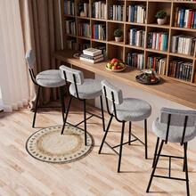 Dining Chairs - Light Grey - View 1