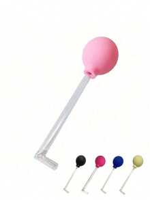 Kit Alat Penghilang Batu Amandel, Termasuk Bola Penghisap PVC, Tabung Kaca, Alat Pembersih Gigi Manual dengan Tabung Kaca untuk Penggunaan di Rumah, dan Alat Ekstraksi Batu Amandel, Set Penghisap dan Penghilang Batu Amandel dari Bahan Silikon dan Kaca dengan Bola Penghisap PVC - Produk Perawatan Mulut yang Sederhana dan Efisien - MultiWarna - View 6