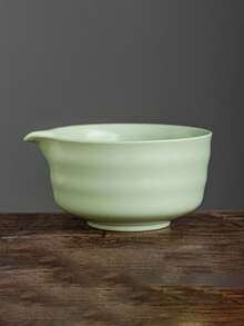 2/4/5pcs 500ml Handmade Vintage Ribbed Matcha Bowl Set, Made Of Premium Ceramic, Elegant And Exquisite, Easy To Carry And Use, Suitable For Business Meetings, Art Appreciation, Travel, Leisure And Other Occasions, Also Suitable For Japanese Tea Ceremony And Back To School Season - Multicolor - View 13