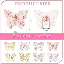 1 Set 2/8/32pcs Butterfly-Shaped Adhesive Patches, No Glue In Center, Pre-Cut Elastic Fabric, Waterproof & Sweat-Resistant, Soft & Breathable, Durable & Long-Lasting, Portable & Easy To Carry, Essential For Home And Outdoor Travel - View 8