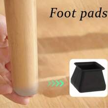 8pcs Extra-Large, Thick Silicone Table And Chair Leg Pads-Non-Slip Furniture Floor Protectors Suitable For All Types Of Flooring, Effectively Preventing Scratches And Dents, And Easy To Install. - Multicolor - View 8