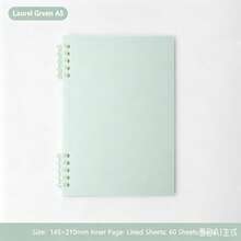 Soft Pastel Spiral Coil Notebook A5 Minimalist Office & Student Diary Journal - Notebook - View 11