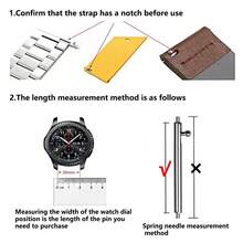 10PCS/20PCS Quick Release Watch Pins, 1.5mm Diameter Stainless Steel Spring Bars, 20mm/22mm Length, Watch Band Accessories Compatible With Xiaomi/ Watch Band Opener Repair Tool Kit - Silver - View 5