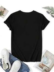 Women T-Shirts - Black - View 3
