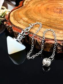 1pc Conical Pyramid Crystal , Multi-Color Crystal Divination Accessory Pendant - Conical - View 7