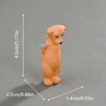2pcs Creative Cute Cat & Dog Couple Gift, Car Dashboard & Desktop Ornament, DIY Car Interior, Office Desk & Computer Screen Decor Accessory, Holiday Couple Gift - Cat and Dog Couple - View 4
