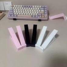 2pcs/Set Keyboard Tilt Stand, Lightweight & Stable Height-Adjusting Feet, Optimize Typing Posture & Relieve Wrist Pain, Multiple Colors Available, Student Office Gaming Desktop Highly Attractive Computer Peripheral Accessory - View 2