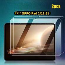 2pcs/Pack, Compatible With Xiaomi Pad 2/ Pad 2 Pro/ Pad 2 Pro 5G/ POCO Pad M1/ POCO Pad X1/Pad Mini/Pad 2 2026(9.7-Inch), Compatible With OPPO Pad 2 11.61 Inch 2023, Pad Neo 2024(11.4-Inch), Pad Air 2022 (10.36") Tablet Screen Protector - 9H Hardness (Scratch-Resistant, Shock-Resistant), Bubble-Free, High Definition Transparent, Smooth Surface Tablet Design Gradient Gloss, Suitable For Gaming, Video Calls, Daily Use, High-Quality Tempered Glass, Bubble-Free Fit, Screen Protector - Clear - View 19