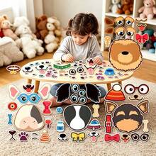 somoving 6/12pcs Cartoon Dog Stickers For Kids, DIY Dress-Up Stickers, Holiday Party Favor Bag Fillers, Classroom Craft Stickers - Multicolor - View 4
