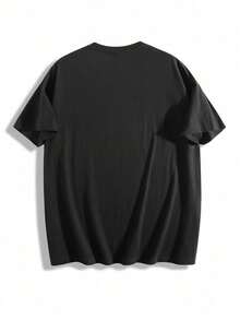 Women's 100% Cotton Funny Llama Print T-Shirt, Casual Urban Look For Daily Outings - Black - View 3