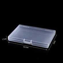6pcs Transparent Plastic Storage Boxes With Hinged Lids - Clear Storage Boxes For DIY Crafts, Jewelry And Small Items, Secure Snap Closure, Stackable Design For Convenient Storage, Jewelry Storage Box 1PC Pencil Case - Clear - View 9
