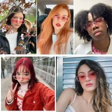 2/16 Pairs Personalized Square Glasses With Marker Pen, Suitable For Adult DIY Customized Birthday Wedding Glasses - Glasses - View 7