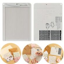 6.4"X 8.5" Mini Scoreboard, Multi-Function Creasing Board With Bone Folder And Guide Bar, Suitable For Card Making, Paper Craft Projects, Multi-Function Creasing Board And Creasing Folding Tool - Sets - View 3