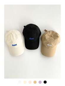 Women's Soft Top Spring/Summer New Lightweight Breathable Quick-Dry Baseball Cap, Outdoor Sports Sun Protection Duck Bill Hat, Face-Slimming Letter 3D Embroidery Curved Brim Sun Hat - Multicolor - View 4