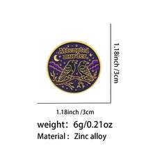 Funny Quote Lapel Pin Enamel Pins And Brooches Badge Pins For Backpacks Bags Backpack Cool Decoration Friend For Gifts - Multicolor - View 5