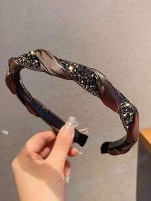 2pcs/1pc Vintage Pearl Headband, Fashionable Elegant Minimalist Style, Sweet Versatile Hair Accessory For Women, Suitable For Daily Wear, Shopping, Party And Date - Multicolor - View 4
