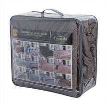 Casaisla Home Collection Comforter Sets - Chocolate Brown - View 4