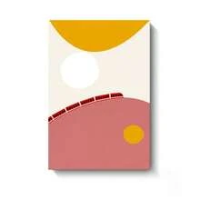 Modern Living Room Decor Painting Nordic Minimalist Creative Cartoon Animal Geometric Color Block Abstract Fresh Children's Room Art - Multicolor - View 9