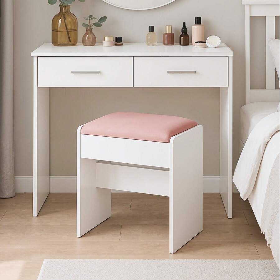 Taburetes de tocador - blanco - Ver 1