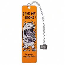 1/3 Colorful Stainless Steel Cute Monster Reading Bookmarks, Accompanying And Marking Bookmarks For Pages That Stay Up Late To Read, Suitable As Gifts For Students, Ladies, Teachers, Students, And Book Enthusiasts. - Color - View 17