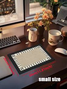 1 Pc Border Stripe Lines Pattern Kitchen Mat, 3.5 Mm Soft Rubber That Absorbs Water And Is Easy To Clean. Suitable For Corridors, Bathrooms, Living Rooms, Outdoor Door Mats, And Toilets. Useable Throughout The Year And For Various Holidays. - Multicolor - View 13